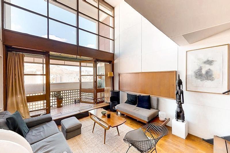 Duplex à la Cité Radieuse (Le Corbusier), Marseille. Image