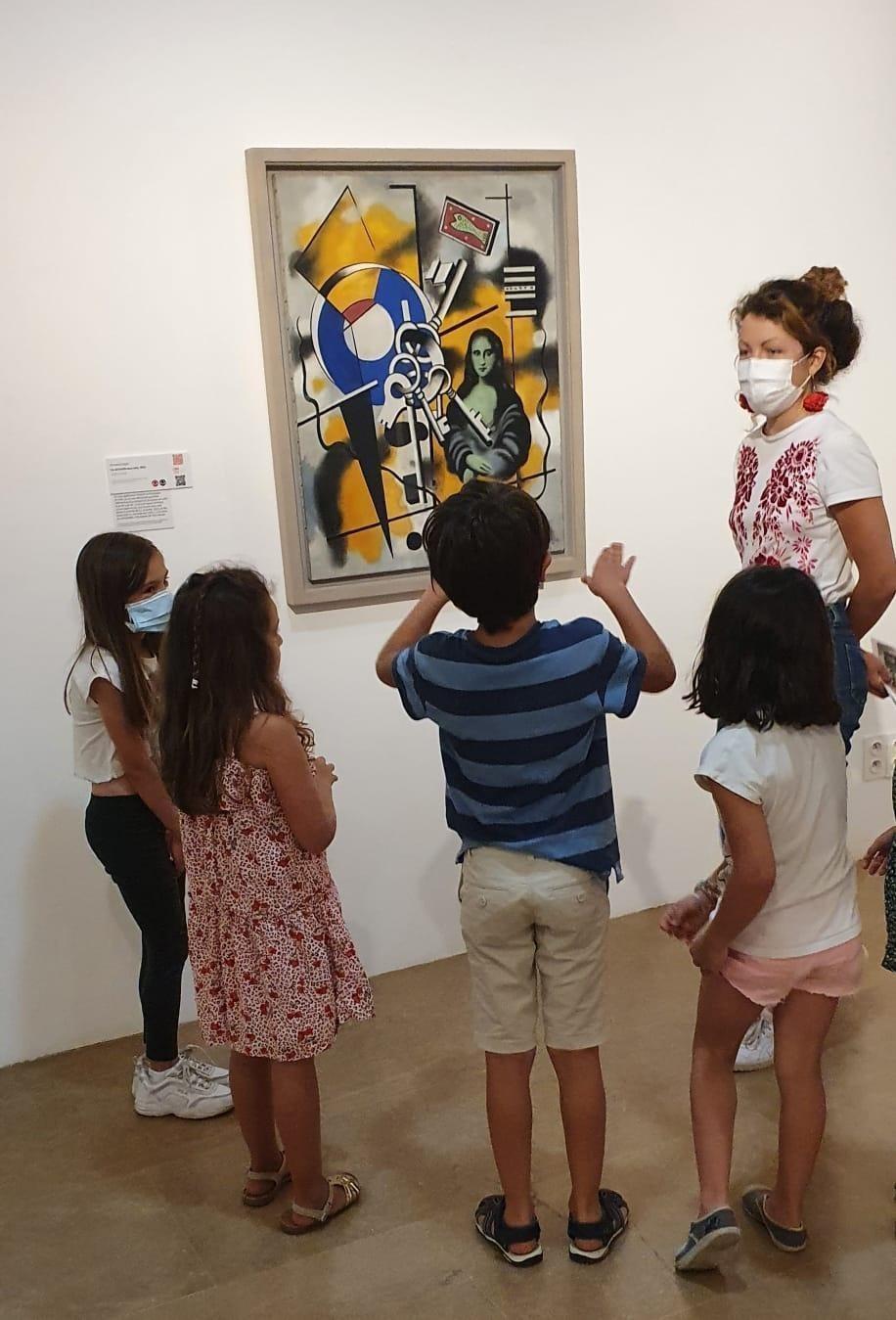 La Fleur Joconde aux clés, 1930, huile sur toile, 91 x 72 cm. Musée national Fernand Léger, donation Nadia Léger et Georges Bauquier, Biot. Photo : © DR / musées nationaux du XXe siècle des Alpes-Maritimes © ADAGP, Paris, 2022. Image