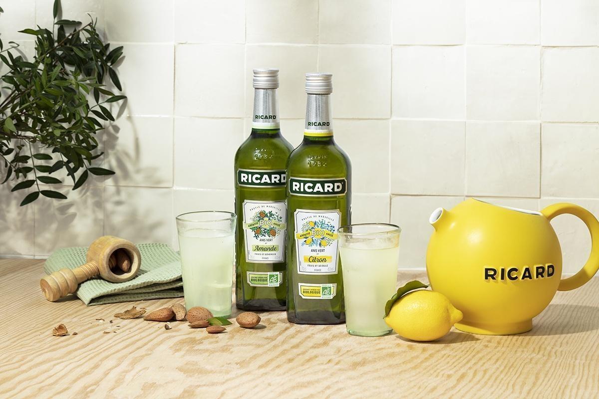 Ricard bio, amande et citron. Image