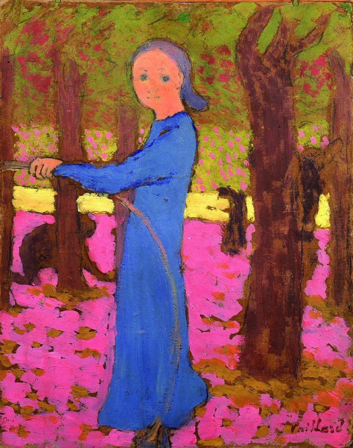 Edouard Vuillard, La Fillette au cerceau, 1891, Collection particulière. Archives Vuillard, Paris Image