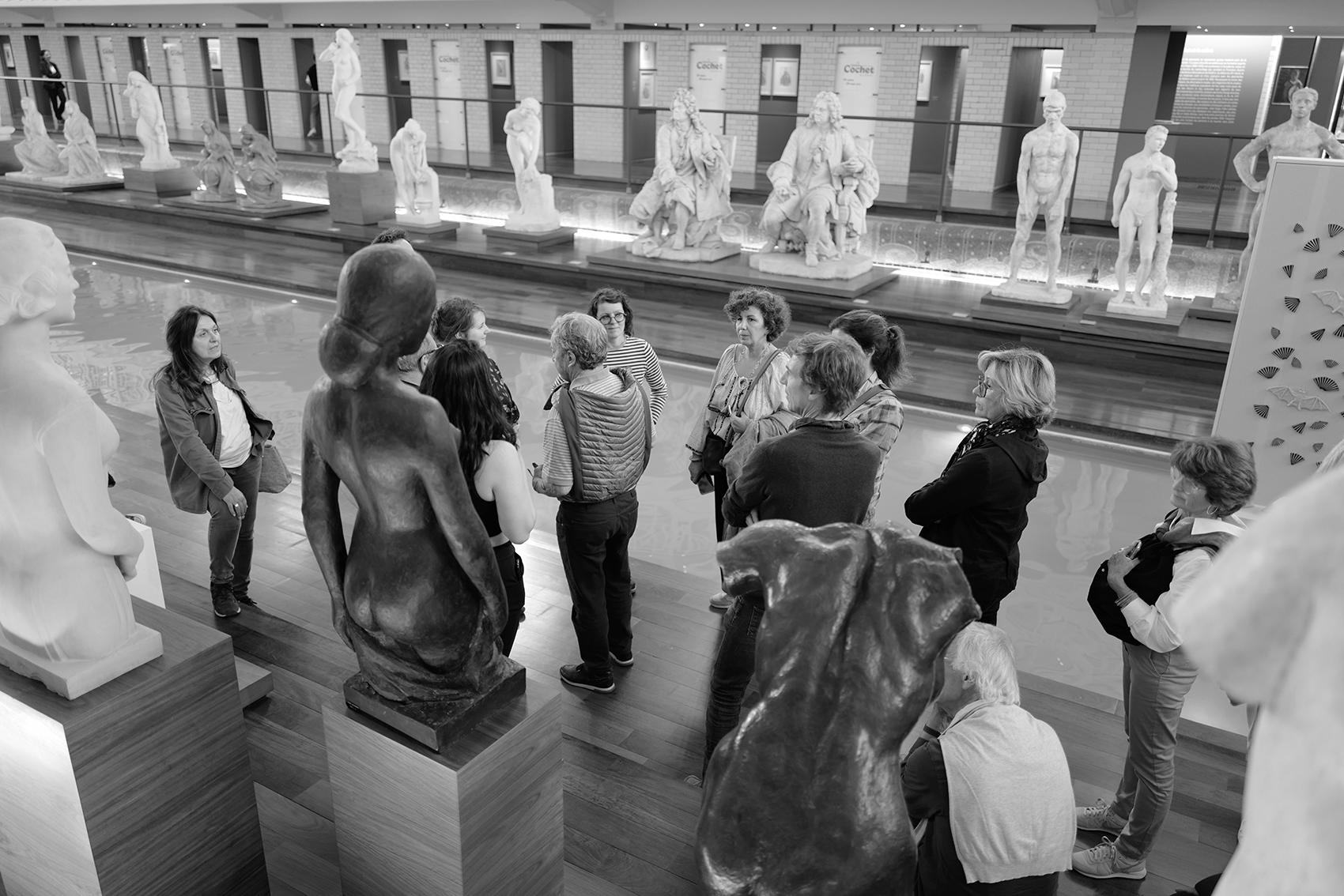 © Xavier Chabrol Road-trip Mécènes du Sud à Dunkerque Lille à l'occasion de l'ouverture de Lille 3000, mai 2022. Visite de La piscine à Roubaix. Image