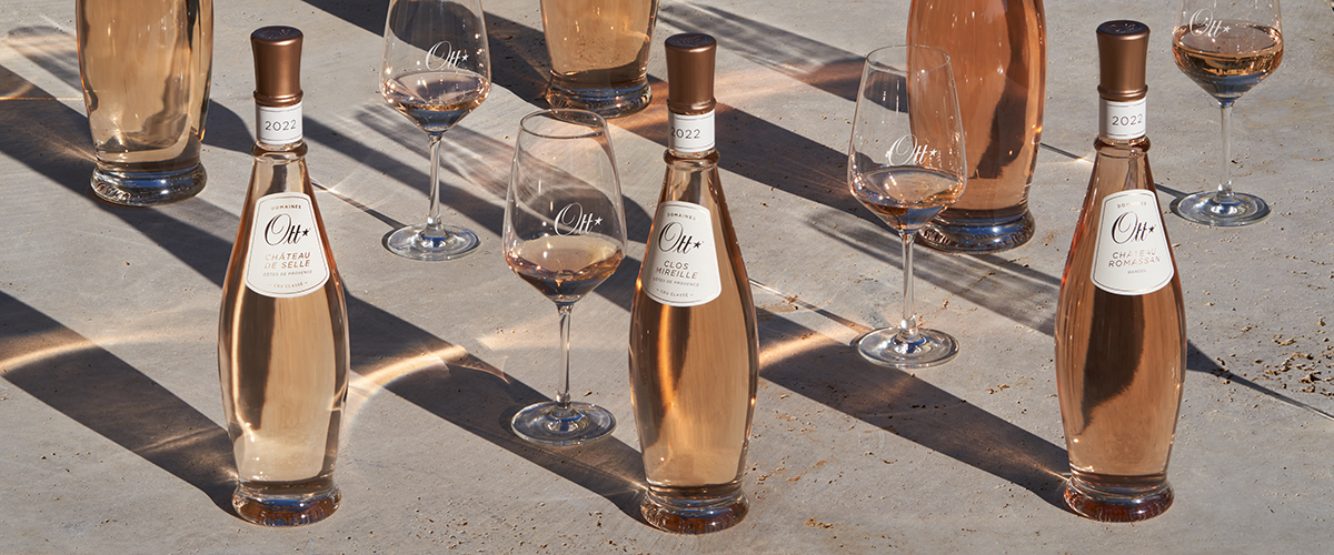 Les rosés millésimes 2022 © Domaines Ott_Low Res Image