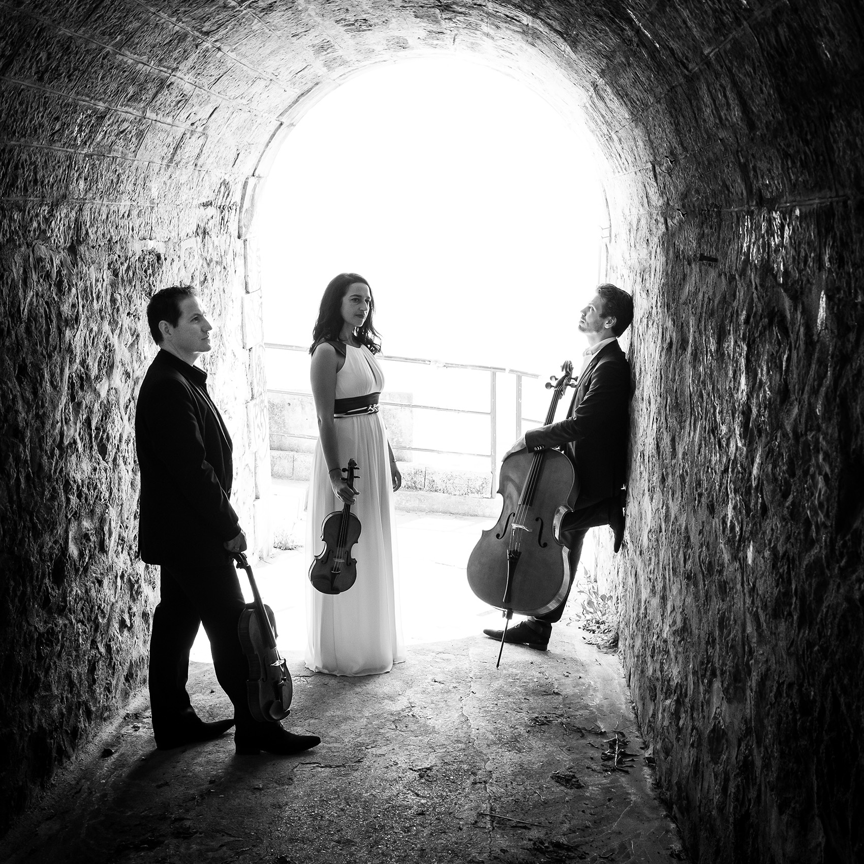 Le réputé Trio Goldberg à cordes. Image