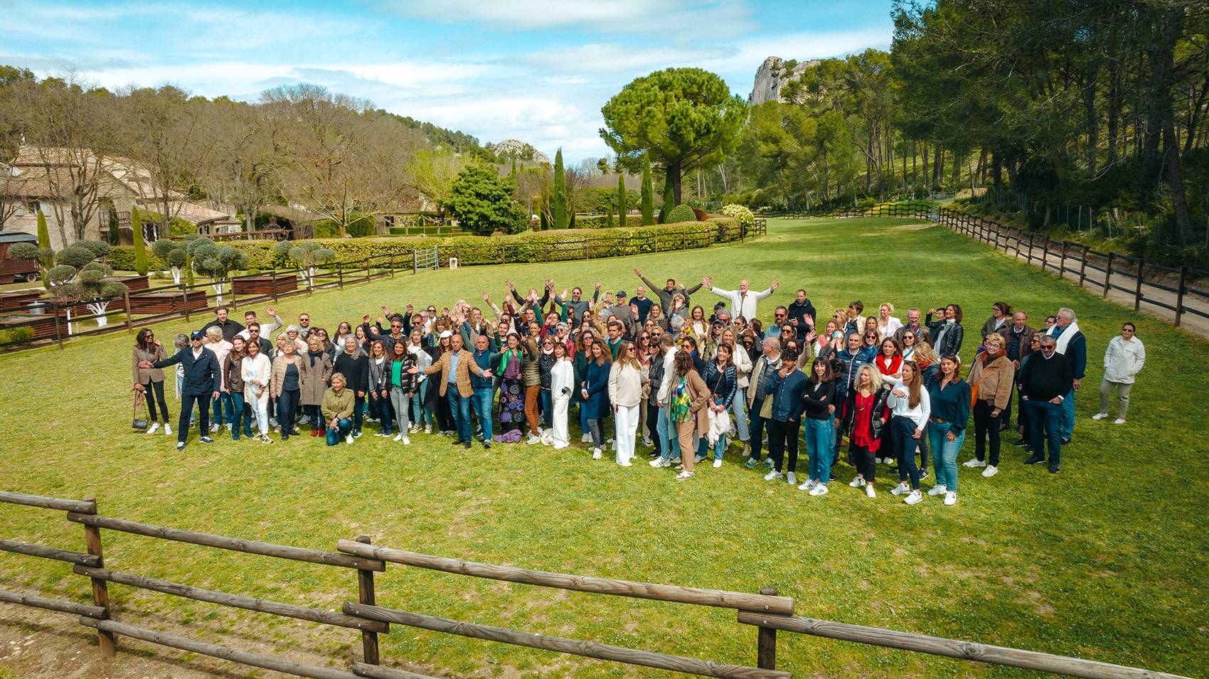 Les collaborateurs de la Maison Garcin lors du séminaire 2023 Image