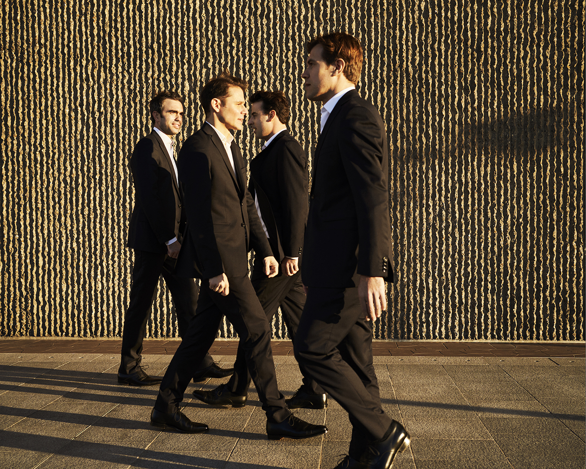 Quatuor Modigliani. © Jérôme Bonnet Image