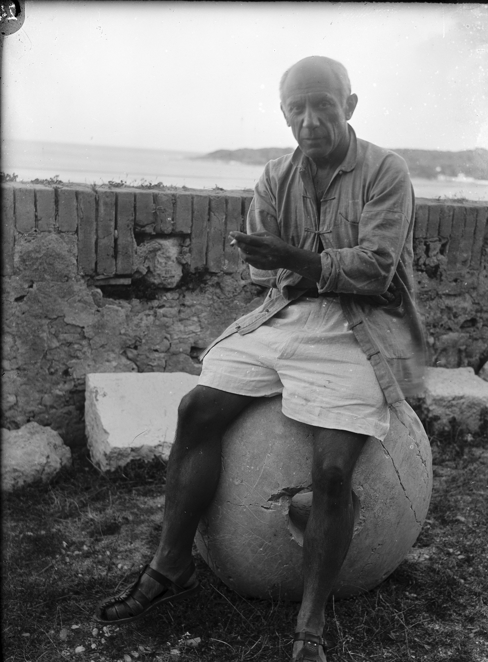 Pablo Picasso à Antibes, 1946 Image