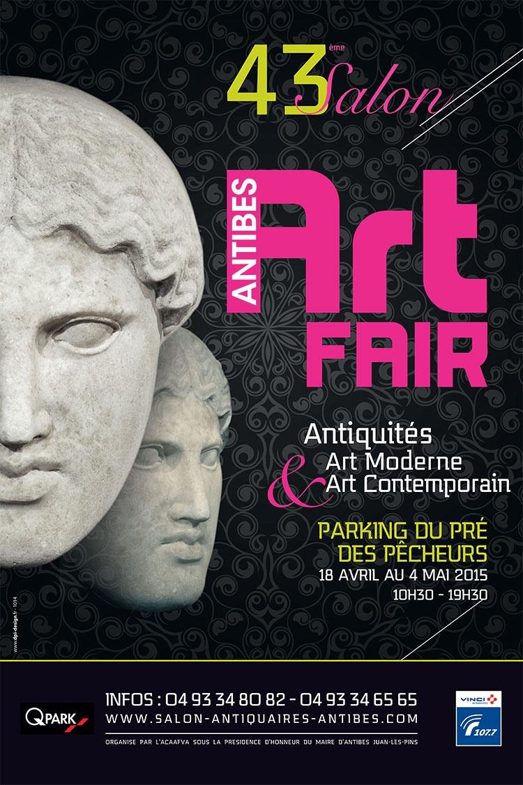 Affiche 2015 Salon des Antiquaires