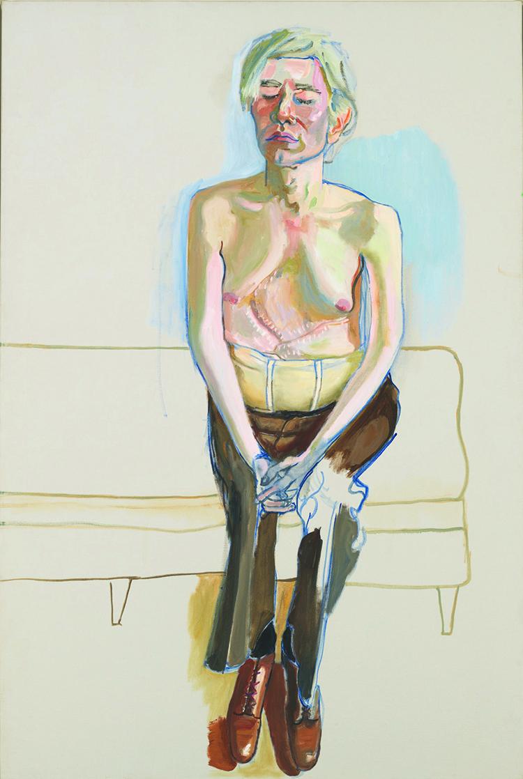 Alice Neel Andy Warhol19701