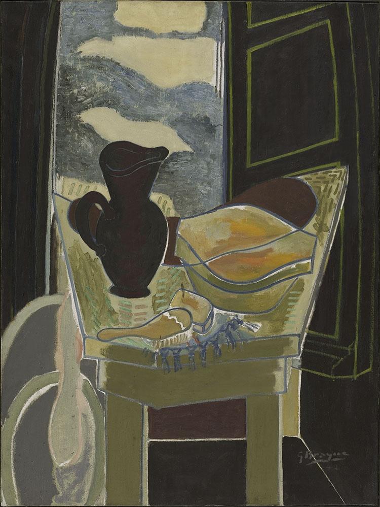 Annonciade Braque La Toilette devant la fenetre 1942