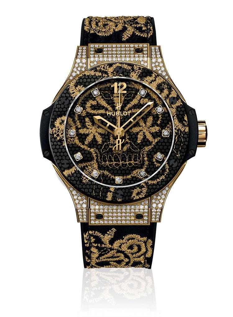 BIg Bang Broderie HUBLOT Gold
