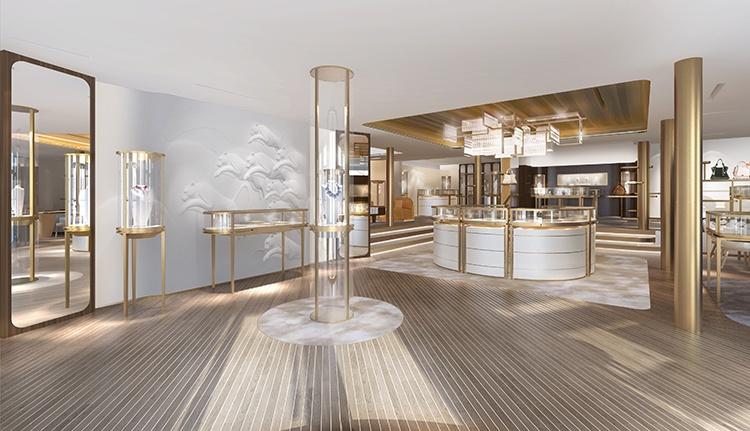 Cartier Vue intérieure de la boutique