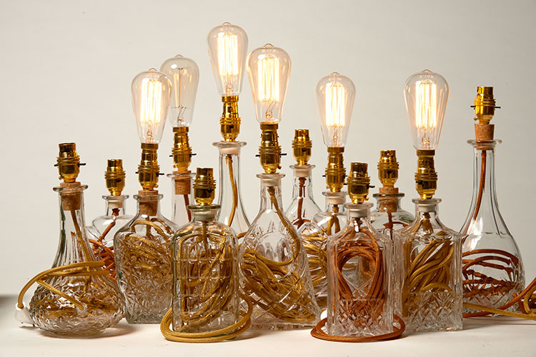 LAMPE CARAFE COMPO
