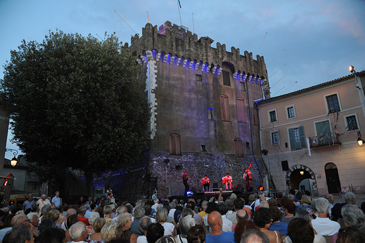 La scène de Jazz au Chateau 2016
