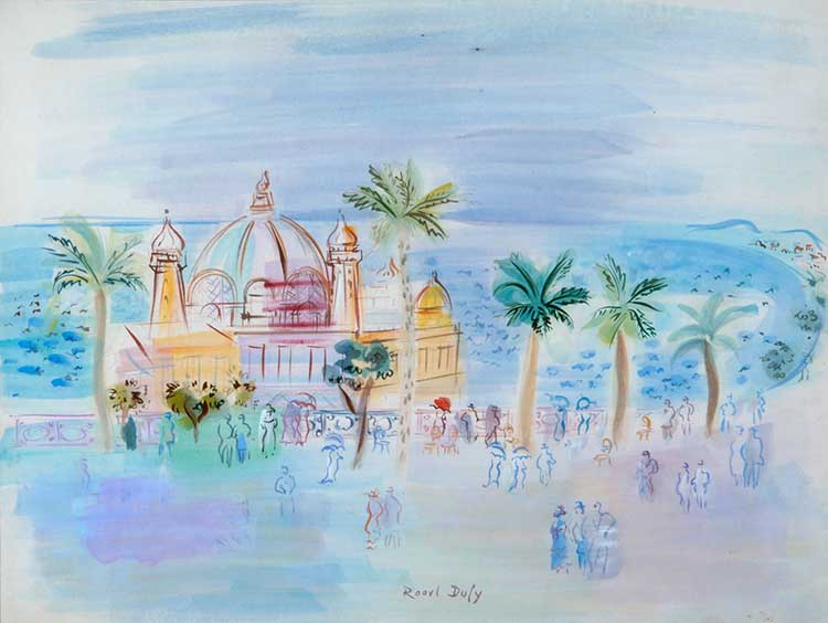 Raoul Dufy. casino d jetee Promenade