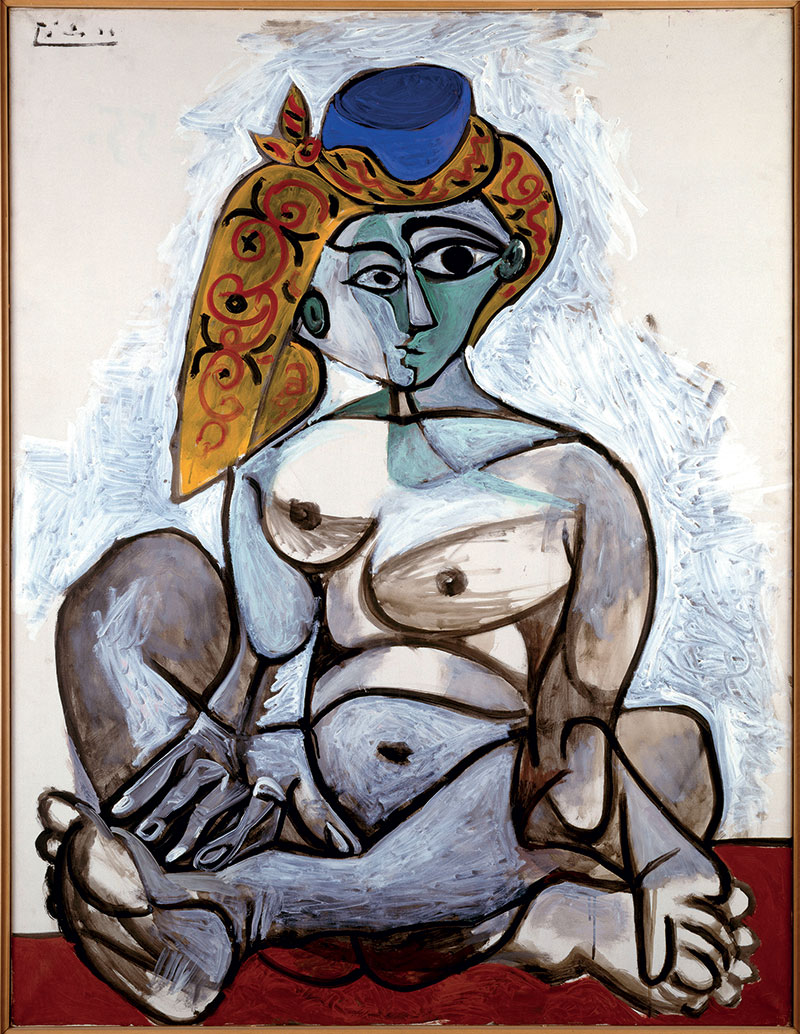 Picasso Femme nue Hatala Succession 