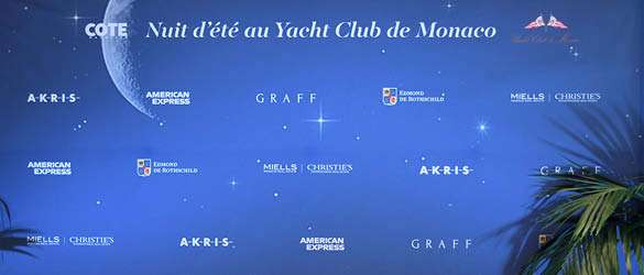 Nuit d’été au Yacht Club de Monaco