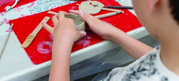 Atelier céramique pour enfants