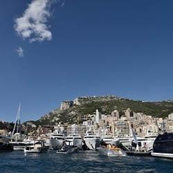 Visite princière lors du Monaco Yacht Show 2015