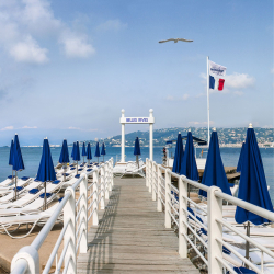 Plage de l’Hôtel Belles Rives
