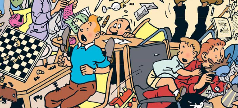 Hergé et l’art à l’Espace Lympia de Nice