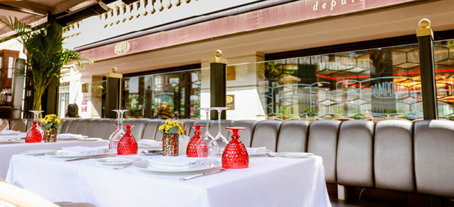 La terrasse du Rampoldi Monaco