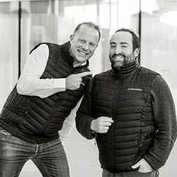 Kevin Polizzi et Stéphane Soto