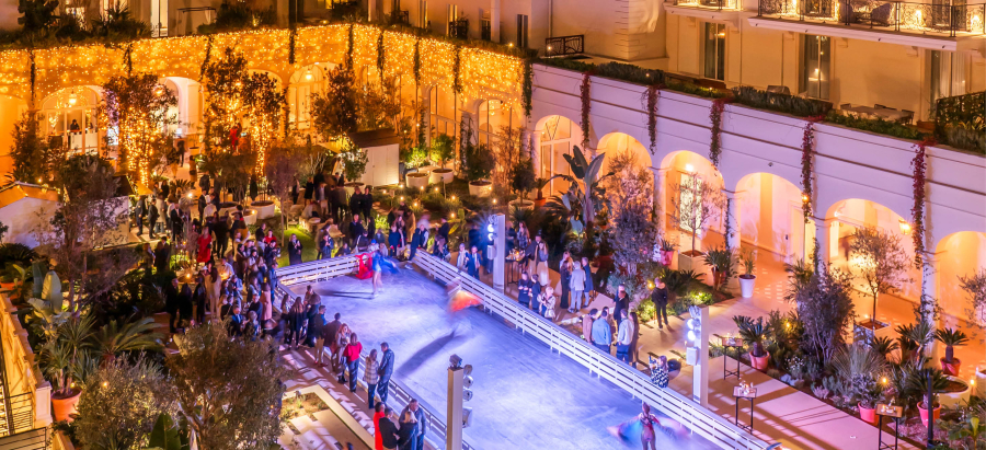 La patinoire du Carlton