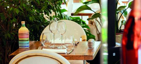 La terrasse d’Angelo Terra d’Italia, restaurant de l’hôtel Boscolo Nice Hôtel &amp; SPA