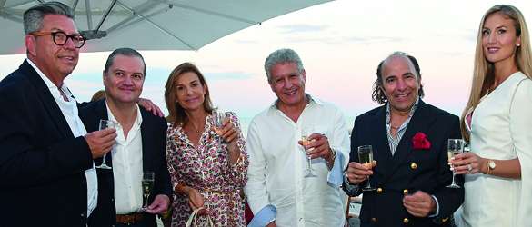 Soirée festive au Yacht Club de Monaco