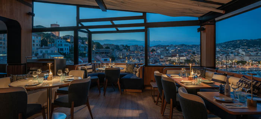 Festivités avec vue sur le rooftop Marea