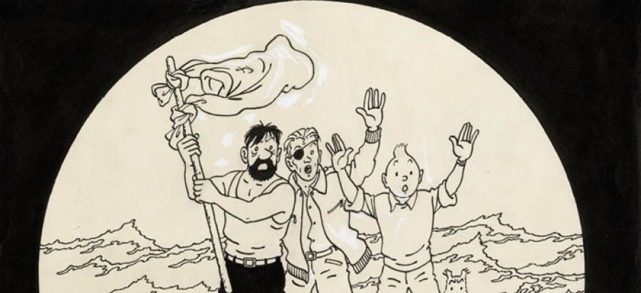 Tintin à l’Espace culturel départemental Lympia à Nice