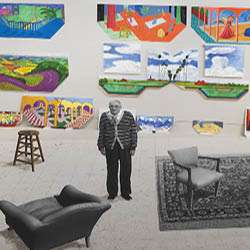 David Hockney au musée Granet