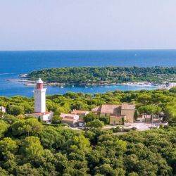 Antibes. Visite du phare de la Garoupe