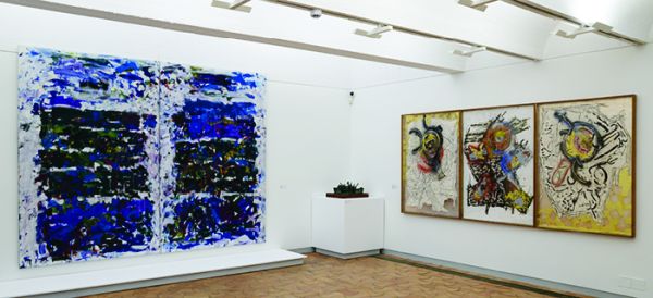 Riopelle à la Fondation Maeght à Saint-Paul de Vence