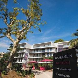 Le 16 septembre 2014 : inauguration de Parc Eugénie cannes oxford une réalisation COGEDIM Méditerranée