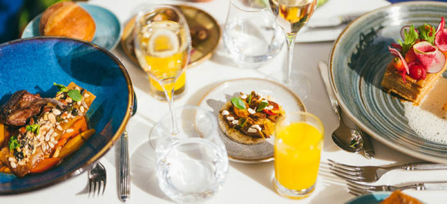 Un brunch préparé par Jean Imbert