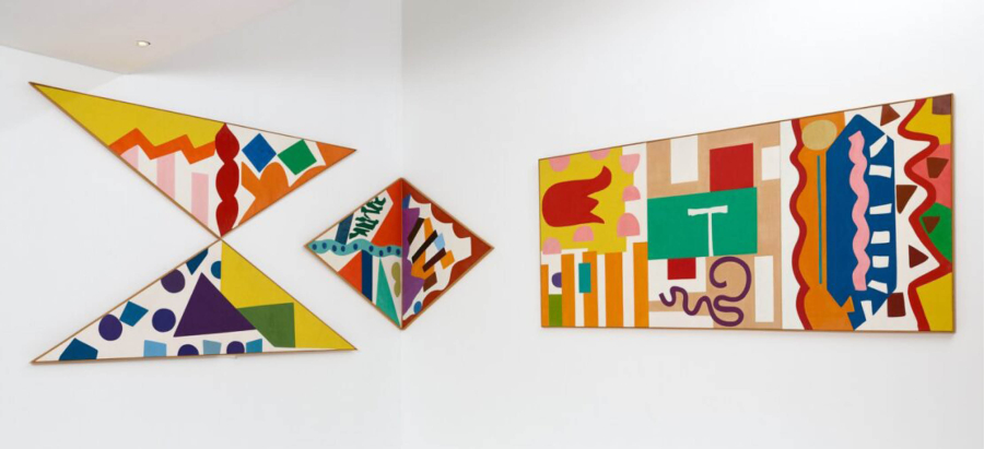 Shirley Jaffe au Musée Matisse de Nice