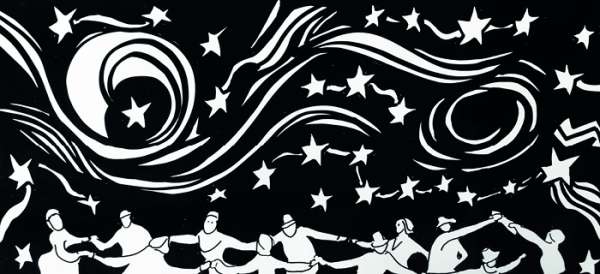 Vivre le carnaval avec Alain Amiel chez Laure Matarasso à Nice