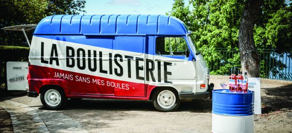 Les terrains de pétanque éphémères de la Boulisterie