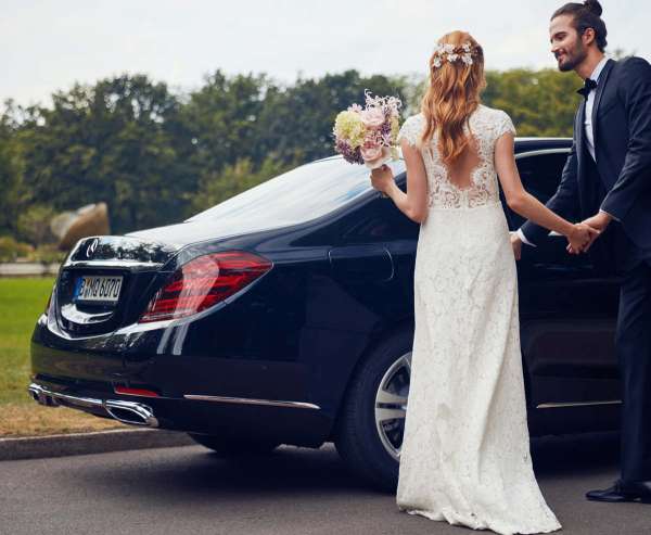 Mariez-vous au volant d’une Mercedes sous le soleil de la Côte d’Azur