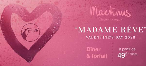 La Saint-Valentin à l’Hôtel Van der Valk